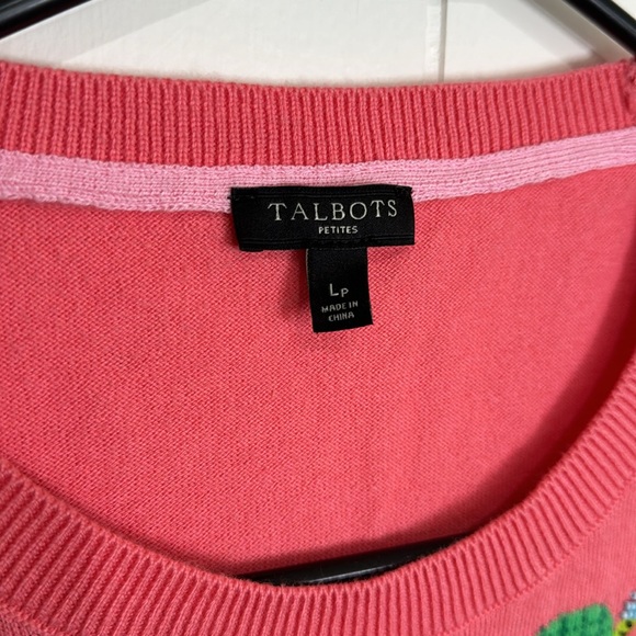 🐢 Talbots Happy Turtle Beaded Novelty Sweater 🐢 - Picture 3 of 9